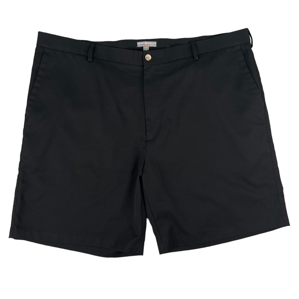 Peter Millar Shorts Mens 42 Salem Flat Front Wicking Performance Golf Active